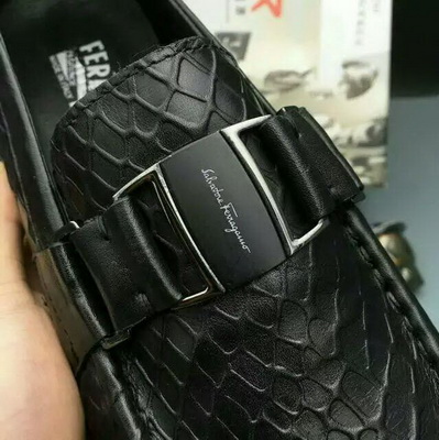 Salvatore Ferragamo Business Casual Men Shoes--152